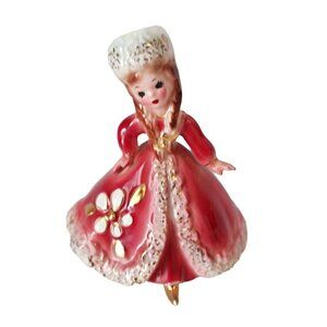 Beautiful Vintage Josef Originals International Series Russian Girl Coat